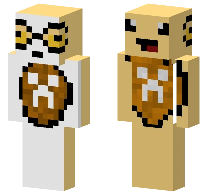 Doble Frog Noob Minecraft skin