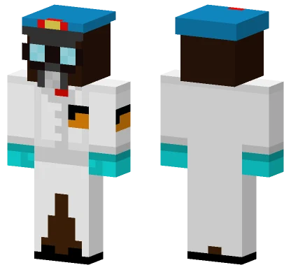 Doctor Brandistiofen Black Mesa Minecraft skin