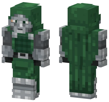 Doctor Doom Minecraft skin
