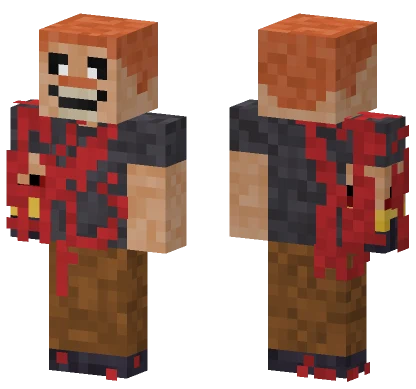 Does Evil Things Guy Minecraft skin