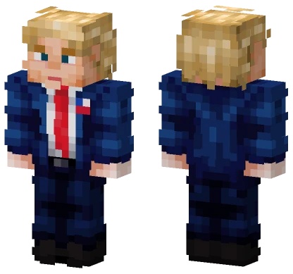 Donald Trump Minecraft skin