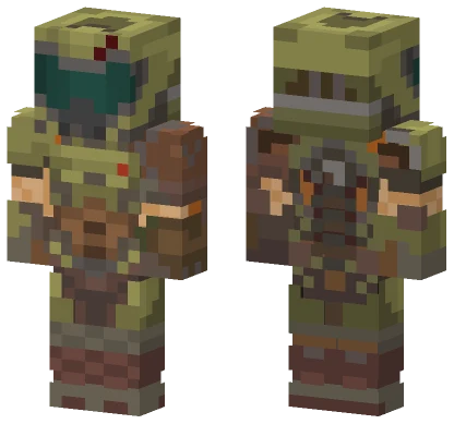 Doom Slayer Minecraft skin