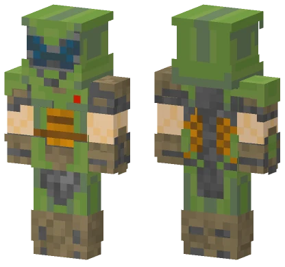 Doom Slayer Minecraft skin