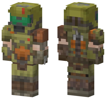 Doom Slayer Minecraft skin