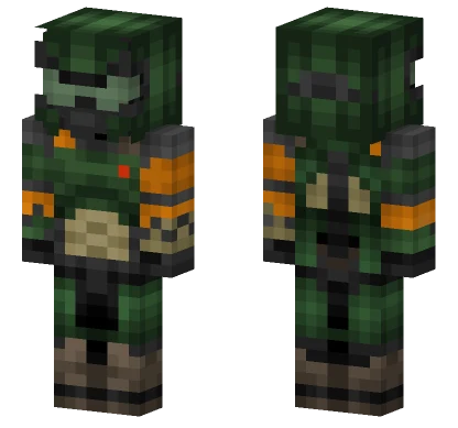 Doom Slayer Minecraft skin
