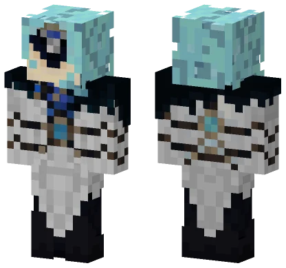 Dottore Blue Robes Minecraft skin