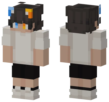 Double Eyed Boy Minecraft skin