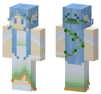 Dove Girl Minecraft skin