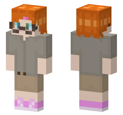 Dr Bright Paleontologist Minecraft skin