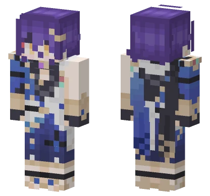 Dr Ratio Honkai Star Rail Minecraft skin