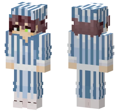 Dr Shepard Normal PJs Minecraft skin