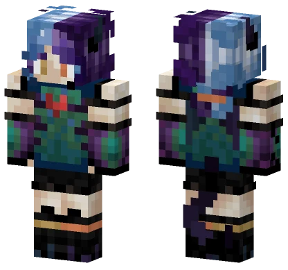 Draconicaan Girl Minecraft skin