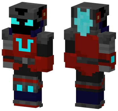 Dread Knight Draco Minecraft skin