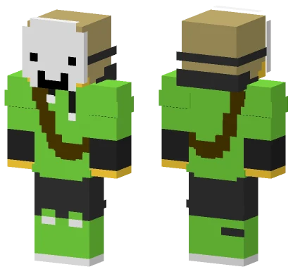 Dream Cowboy Skin Minecraft skin