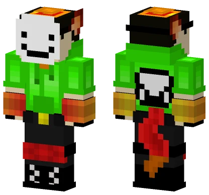 Dream Fox Hunter Minecraft skin