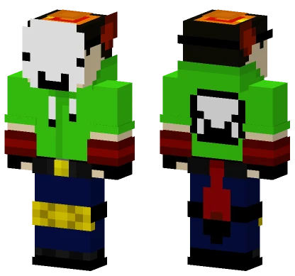Dream Fox1hunter Minecraft skin