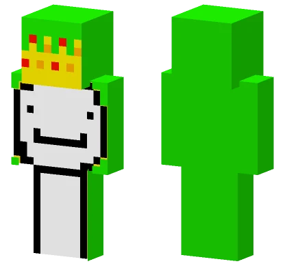 Dream King Minecraft skin