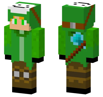 Dream Manhunt Mask Skin Minecraft skin