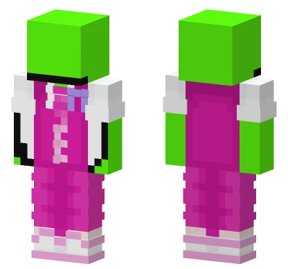 Dream Pink Parrots Minecraft skin