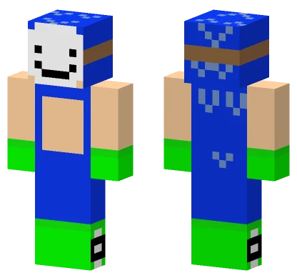 Dream Sonic Minecraft skin