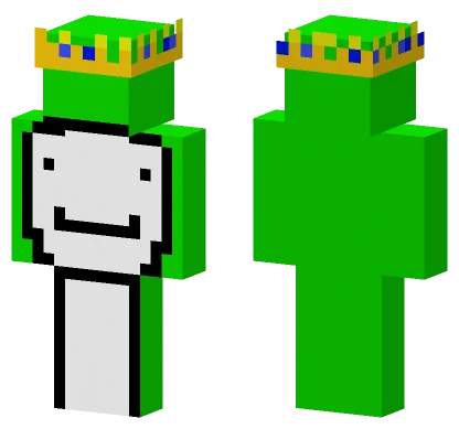 Dream Tribute Crown Minecraft skin