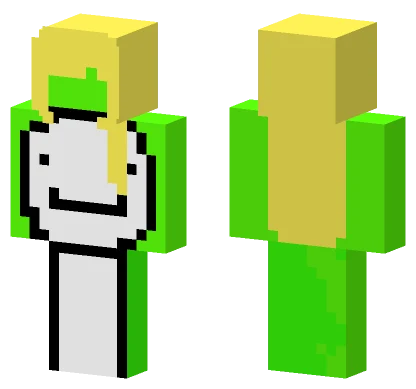 Dream With A Wig Minecraft skin