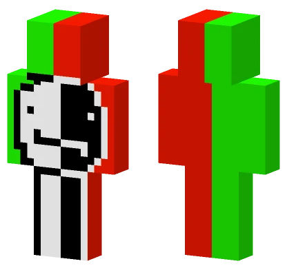 Dream x Nightmare Minecraft skin