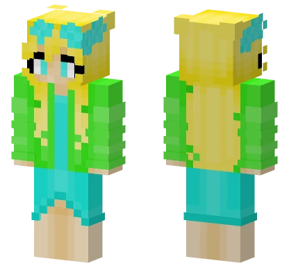 Dreamless Blue Outfit Minecraft skin