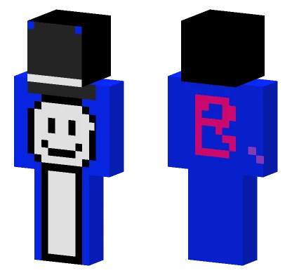 Drem Blue Outfit Minecraft skin