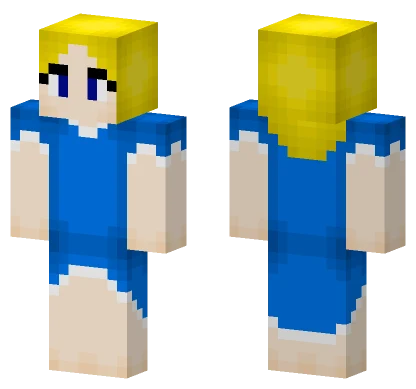 Dress Template No Outer Minecraft skin