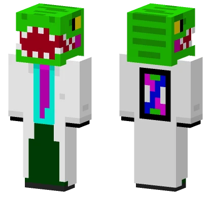Drraptor Unbuttoned Labcoat Minecraft skin
