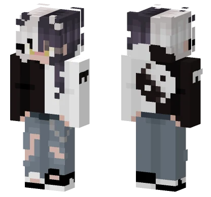 Dual Powers RCE Minecraft skin