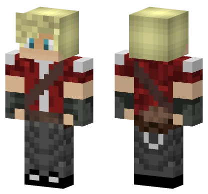 Duble Red Edition Minecraft skin