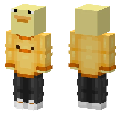 Duck In Duck Minecraft skin