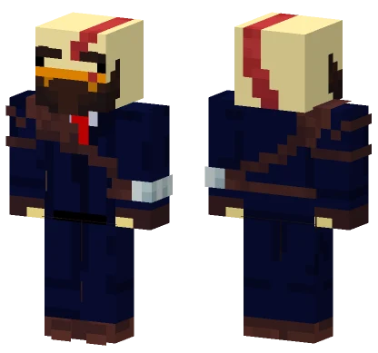 Duck Kratos Suit Minecraft skin
