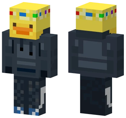 Duckyduck Yellow Duck Hat Minecraft skin