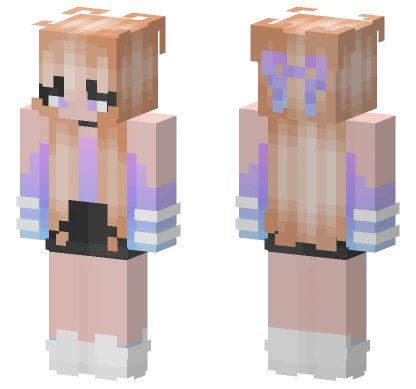Dusk Girl Minecraft skin