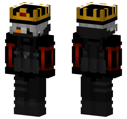 Dusk Pyrothian King 3 Minecraft skin