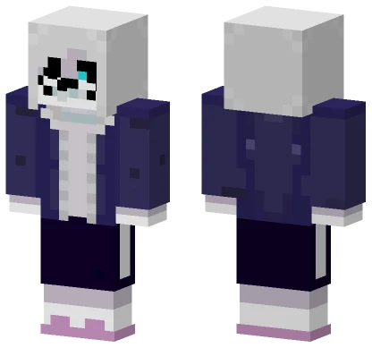 Dusttale Sans Minecraft skin