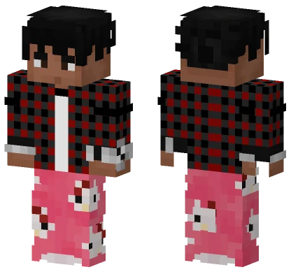 Dvil Hello Kitty Outfit Minecraft skin