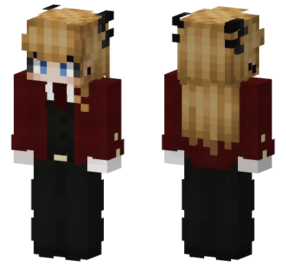 Dwe Girl Minecraft skin