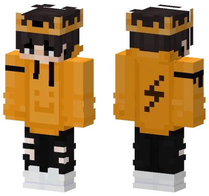 Dwg Orange Outfit Minecraft skin