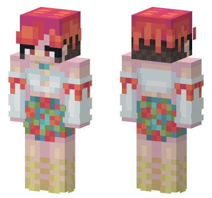 Dynamite Girl Minecraft skin
