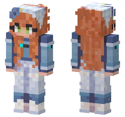 Dystopia Lily 1 Minecraft skin