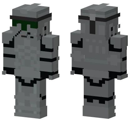 Early Death Trooper Armor Minecraft skin