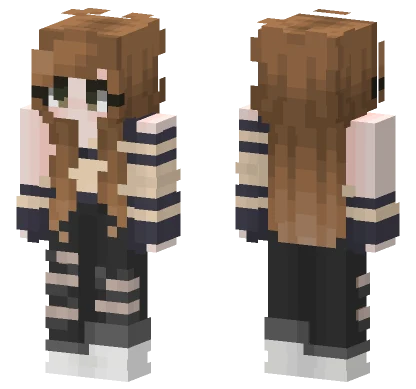 Early Fall Girl Minecraft skin