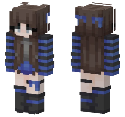 Early Tomorrow F Minecraft skin
