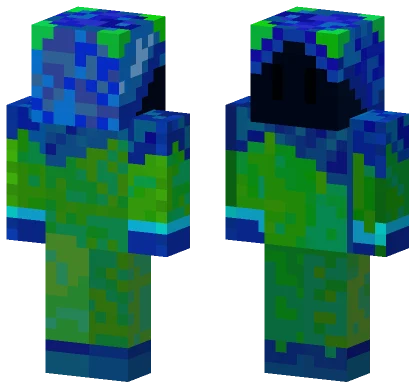 Earth Man Minecraft skin