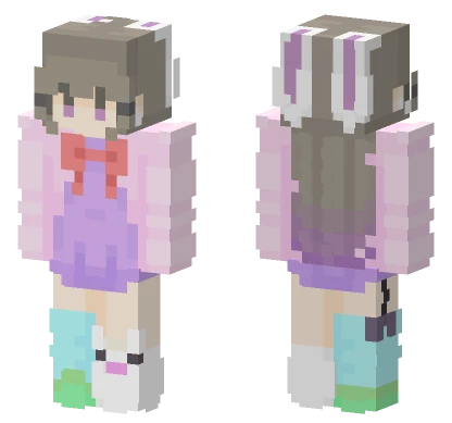 Easter Bunny RCE Minecraft skin