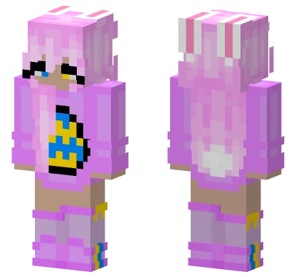 Easter Girl Minecraft skin